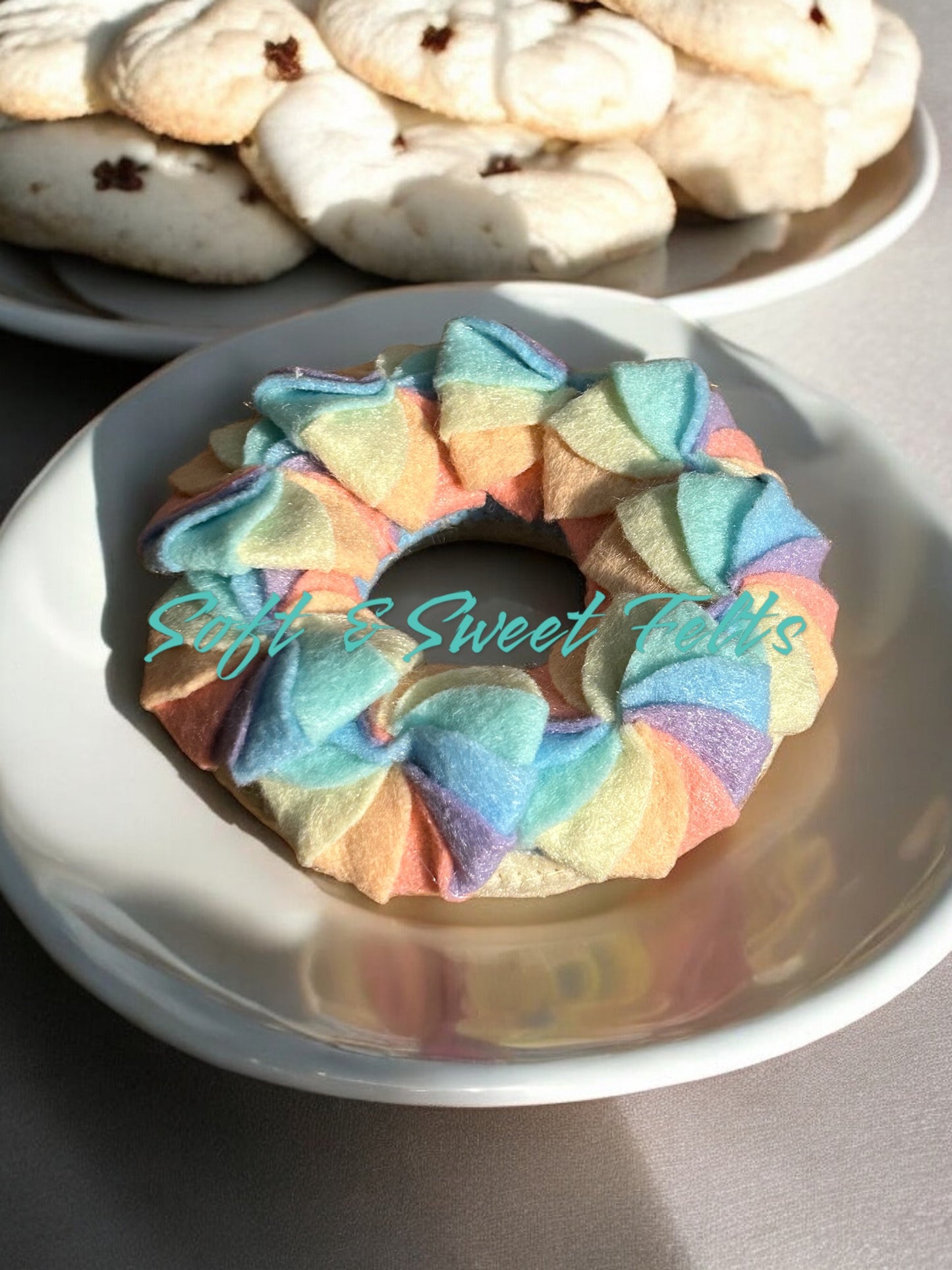 Stormy Rainbow Donuts