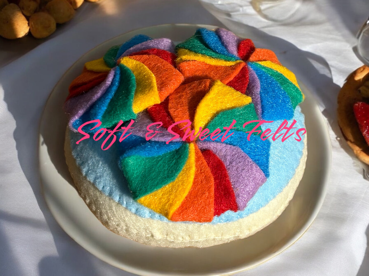Stormy Rainbow Donuts