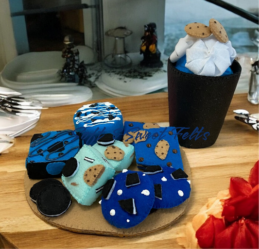 Blue Cookie Crumbles